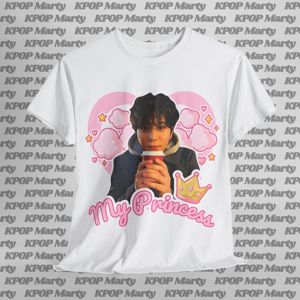 Ateez Jongho My Princess Shirt White